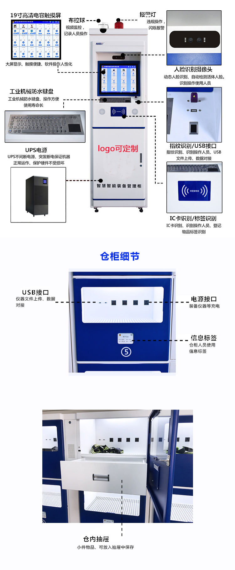 KMS-FB20智能单警装备柜(图7)